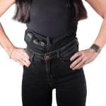מחוך ייעודי לנשיאה נסתרת של אקדח - חזית
